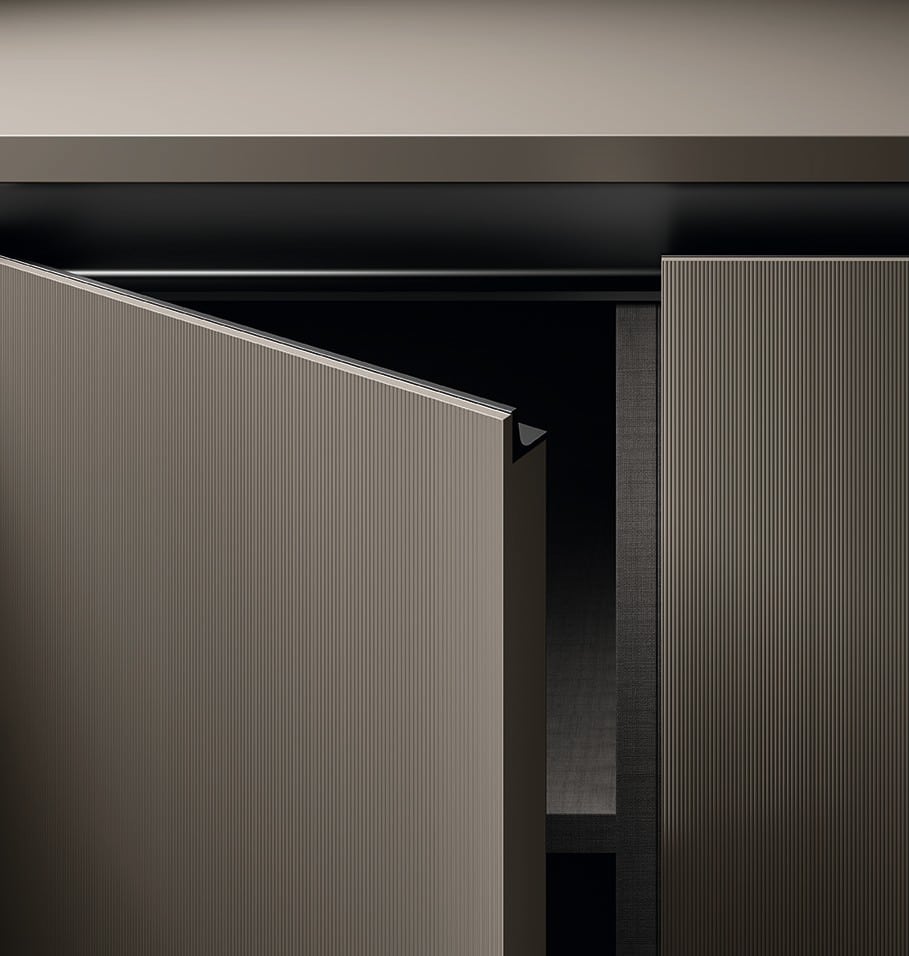 Avaamaton ovi modernissa ympäristössä